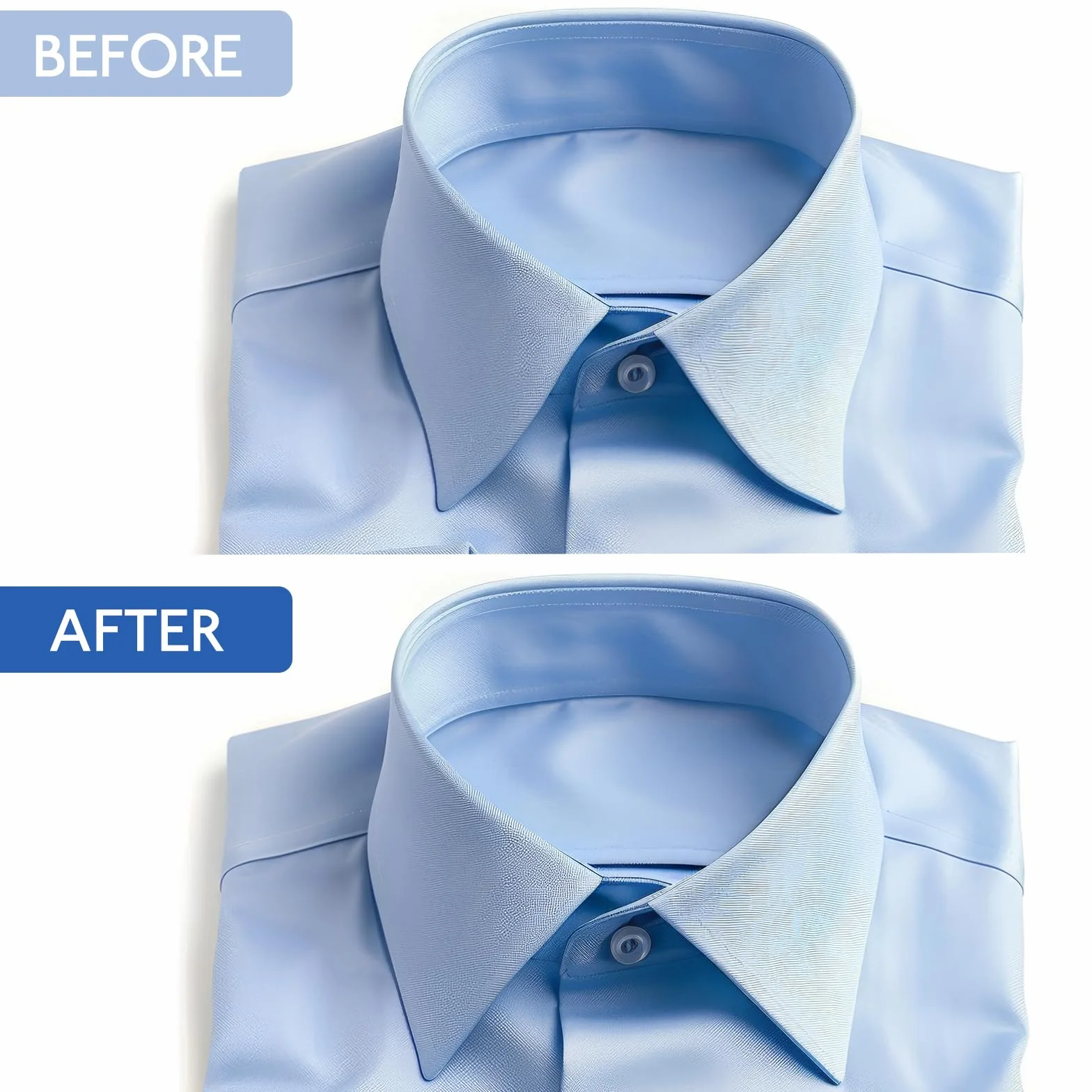 100 unidades de varillas para cuello de camisa, soporte para cuello de camisa, soporte de cuello de plástico, para camisas de hombre, camisa de hombre, pasador de cuello de PVC, pegatinas para hombre,