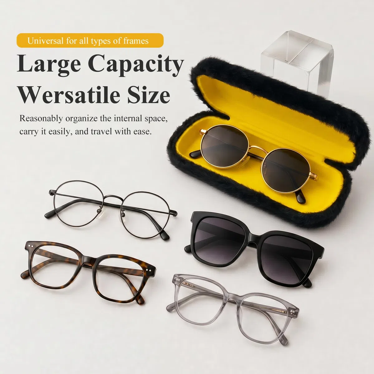 Funda para gafas infantil con cierre magnético