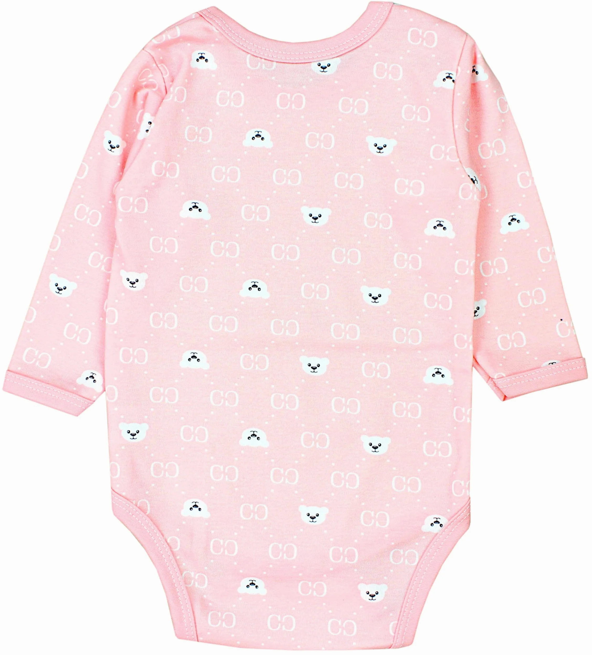 TupTam Body Bebe Manga Larga – Pack 5 Bodies Bebe Niña Unicolor – Algodón Suave y Transpirable