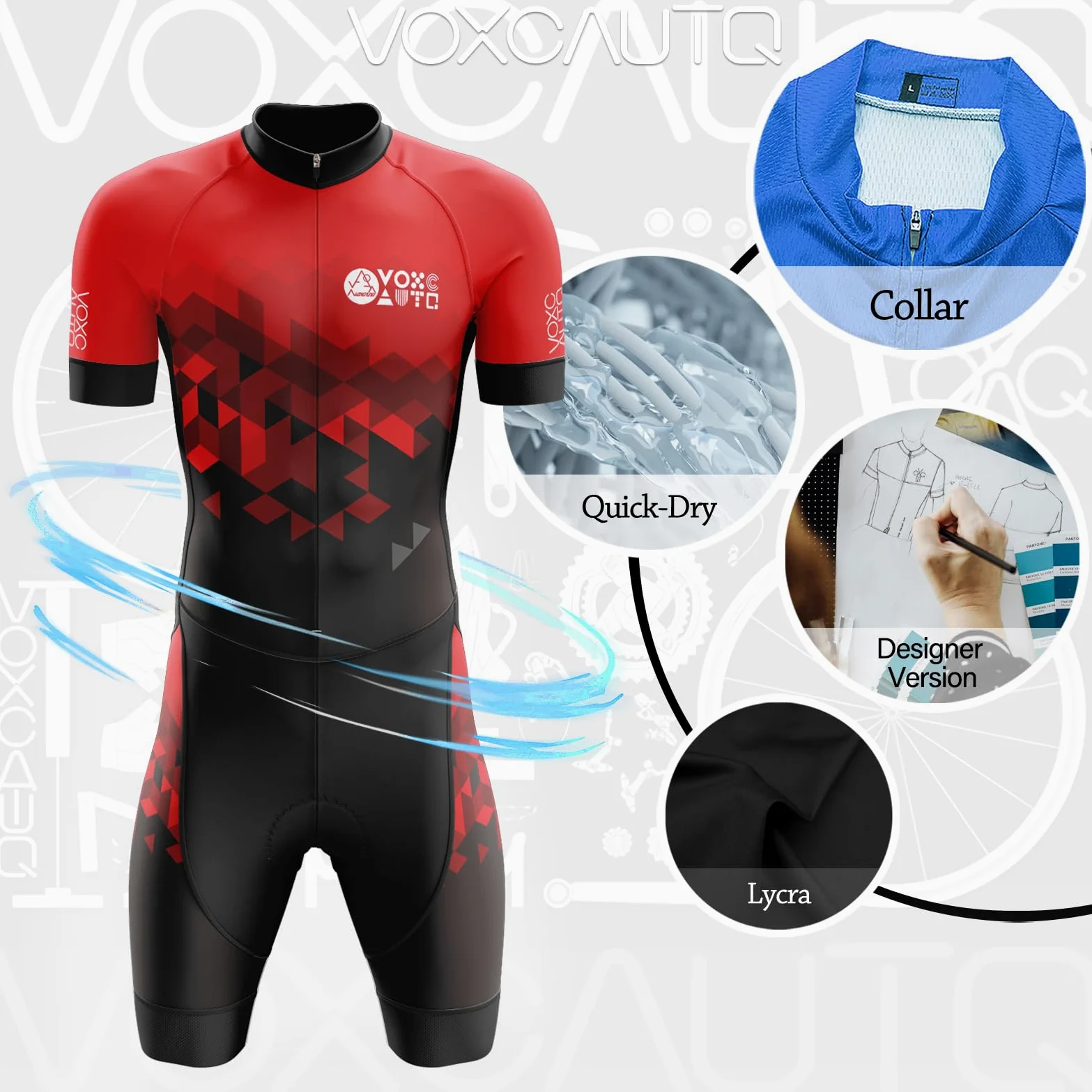 Traje de Triatlón Hombres,Conjunto de Traje de triatlón de Manga Corta para Hombre,Traje de Ciclismo de Secado rápido MTB Mono Racing,Ciclismo,Natación
