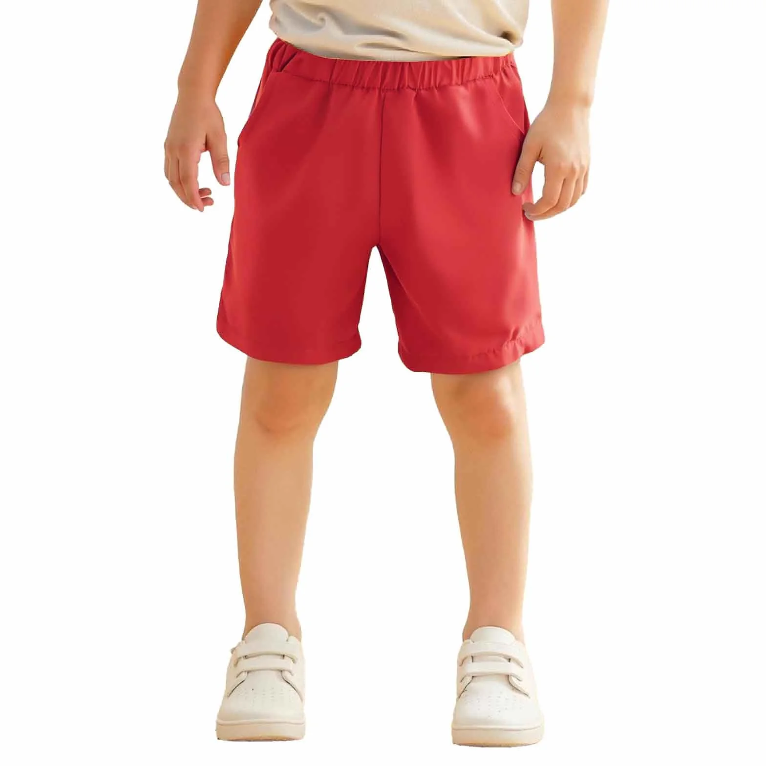 Pantalones cortos deportivos para niños y niñas, pantalones cortos casuales para niños