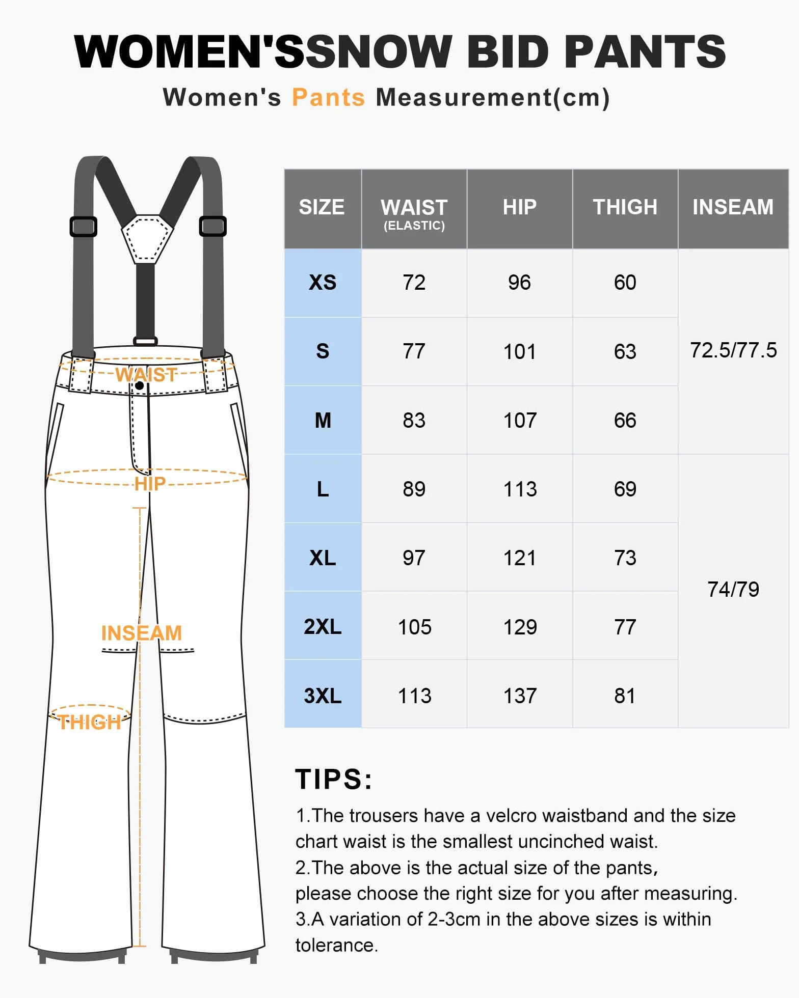 33,000ft Pantalones de esquí para mujer, pantalones con tirantes, impermeables, resistentes al viento, de softshell, cálidos, forrados, para nieve, snowboard, esquí o senderismo, Negro , L