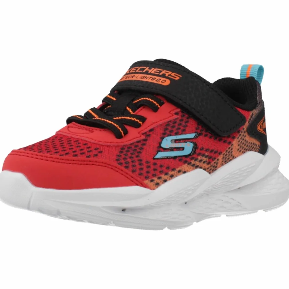 Skechers 401490L BLBK Zapatilla Meteor-Lights 2.0 NIÑOS