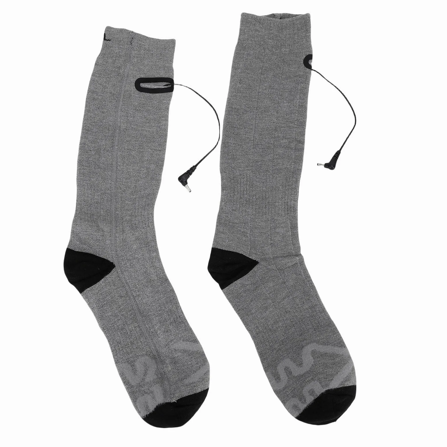 Calcetines Térmicos, Calentadores de Pies Eléctricos Lavables Recargables, Calcetines Térmicos de Invierno con 3 Niveles de Temperatura y 2 Baterías de 4000 MAh, Ideales para Acampar, Pescar,