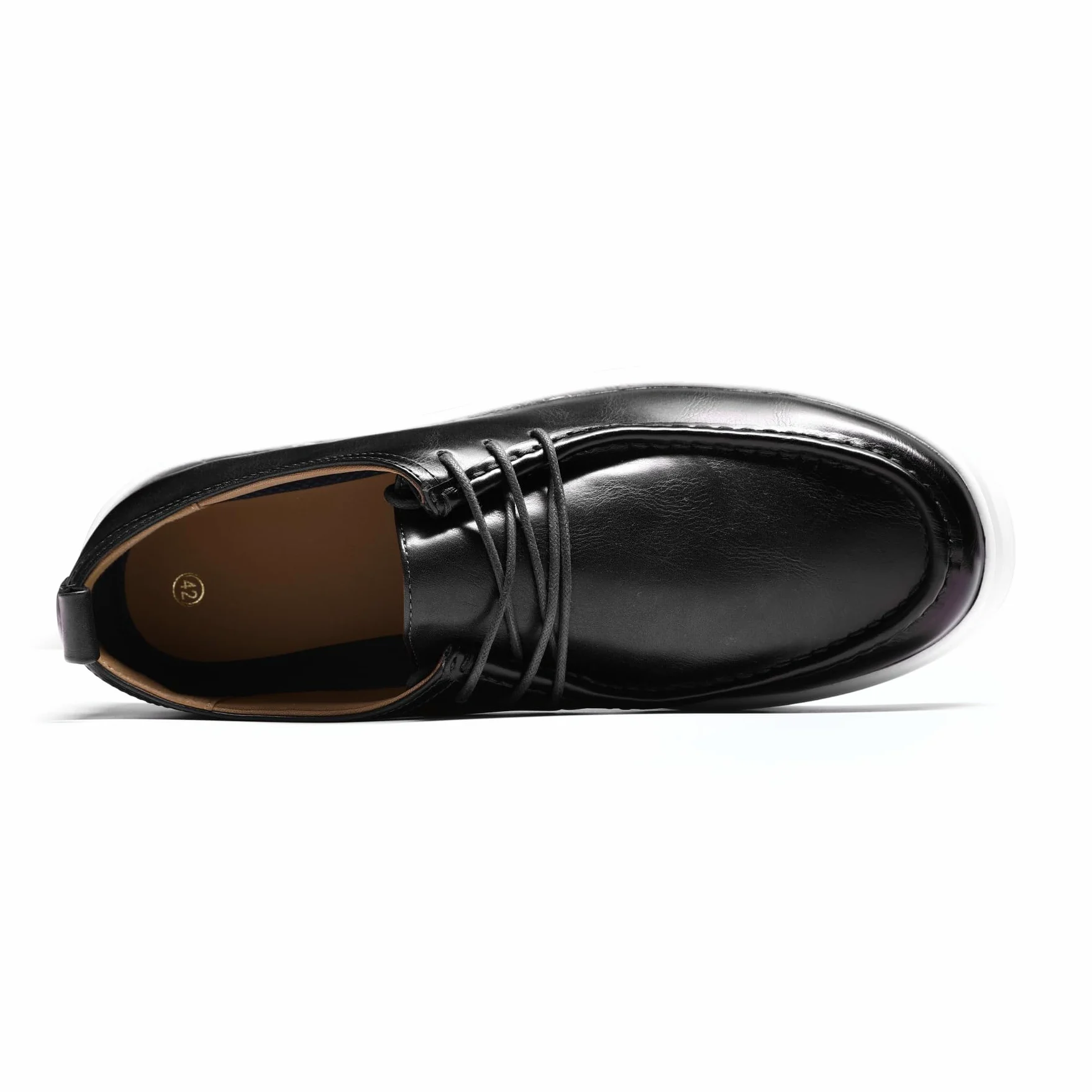 Allthemen Hombre Zapatos De Piel Auténtica para Zapatos Planos Derby con Cordones Estilo Zapatos Oxford para Conducir