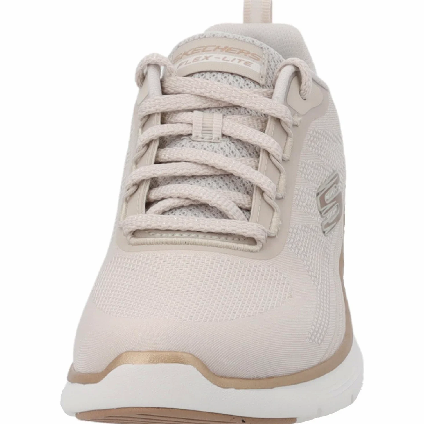Skechers 150217 NTGD Zapatos con cordones textil para mujer en beige