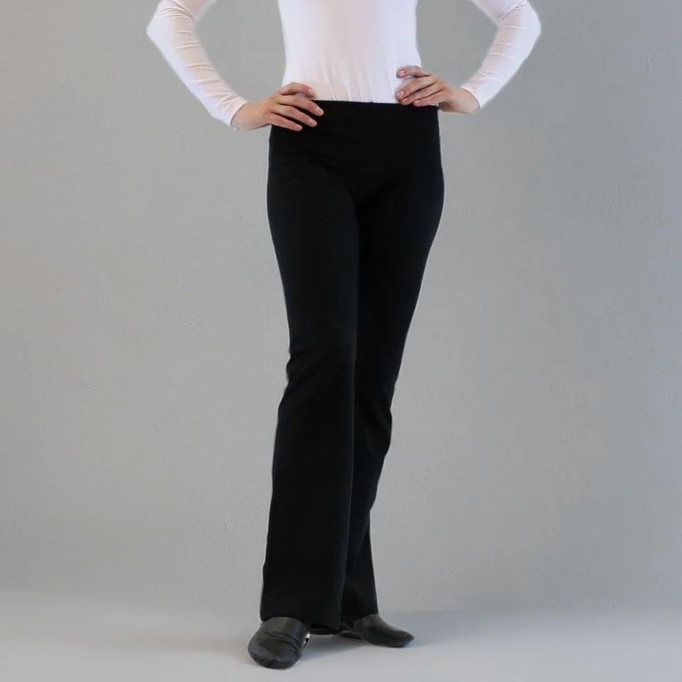 Danzcue Pantalones de jazz para adultos
