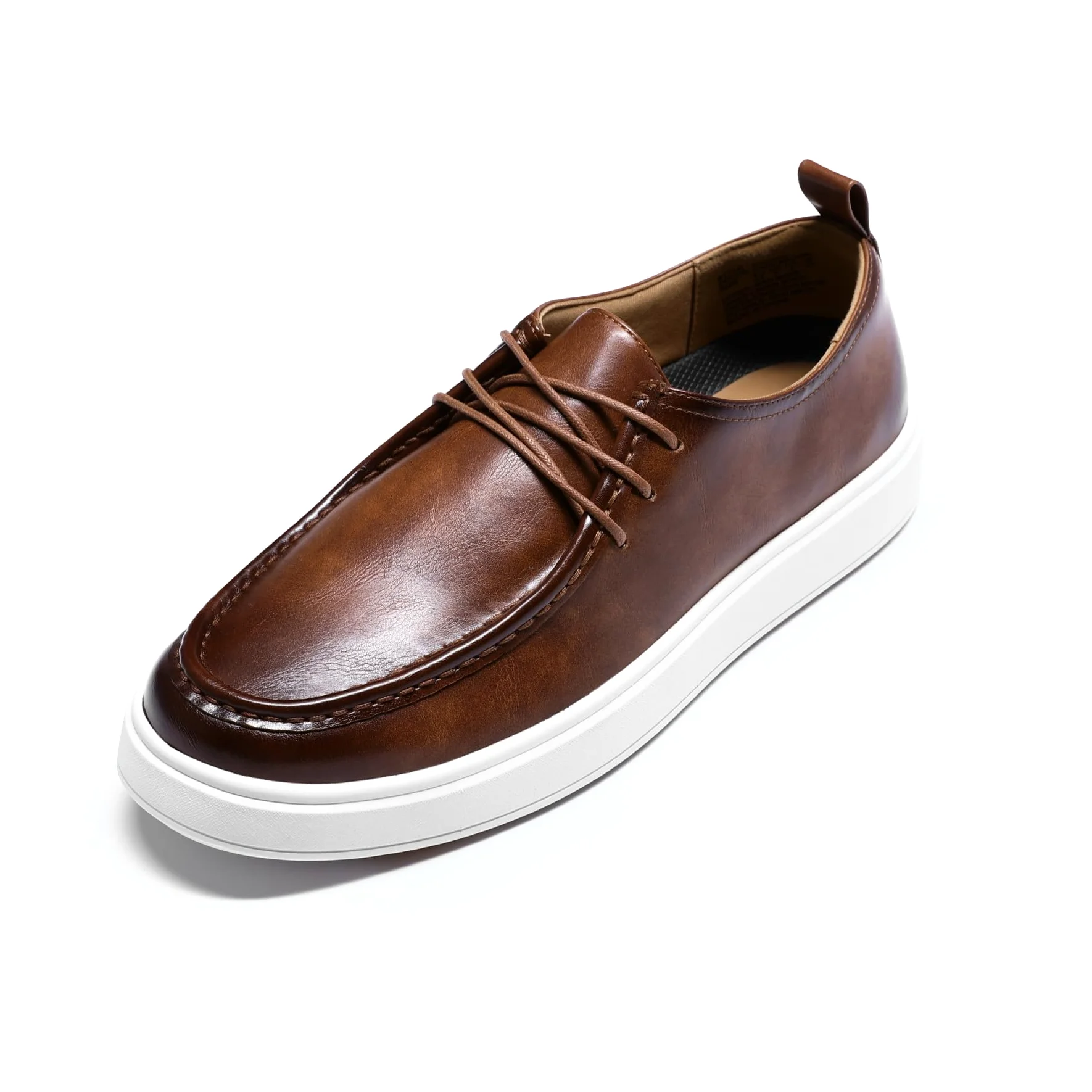 YFFUSHI Mocasines para Hombre, Cuero Ligero, Zapatos Náuticos, Estilo Casual