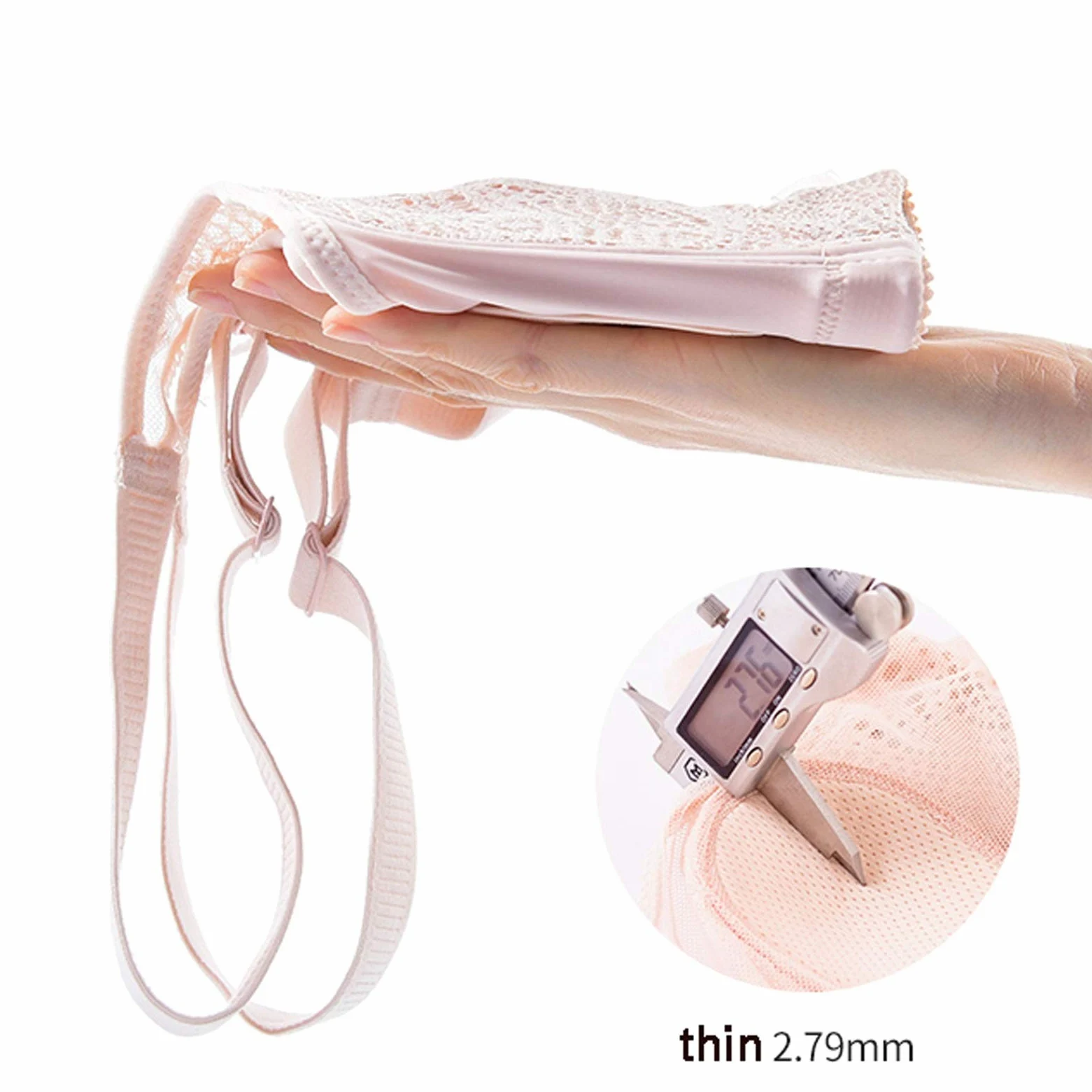 WENJUN Bralettes de encaje para mujer tamaño grande minimizador sexy cobertura completa sin costuras alambres con almohadillas extraíbles color: marrón tamaño: 85B