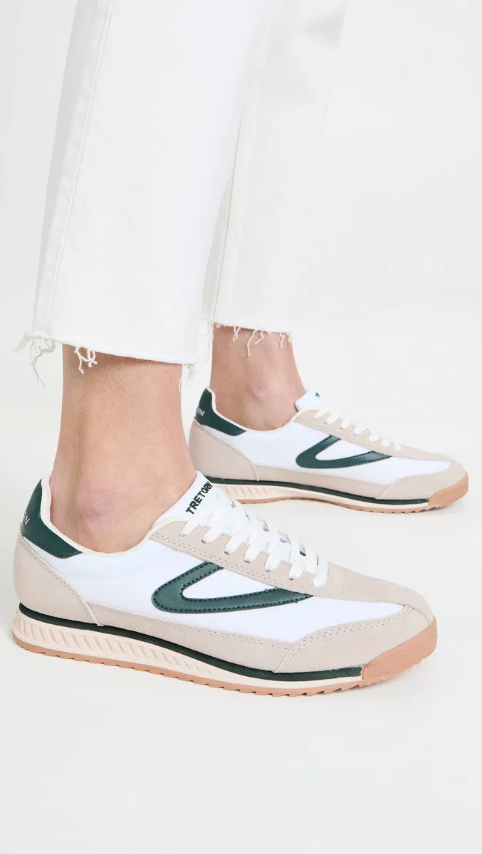 TRETORN Womens Rawlins Casual Lace-up Sneakers Rawlins - Tenis Casuales con Cordones para mujerMujer