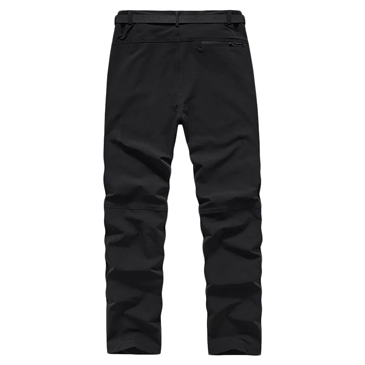 Pantalon de Senderismo Hombres Secado Rápido Impermeable Pantalones Trekking Acampada Transpirables(Size:4XL,Color:Gris)