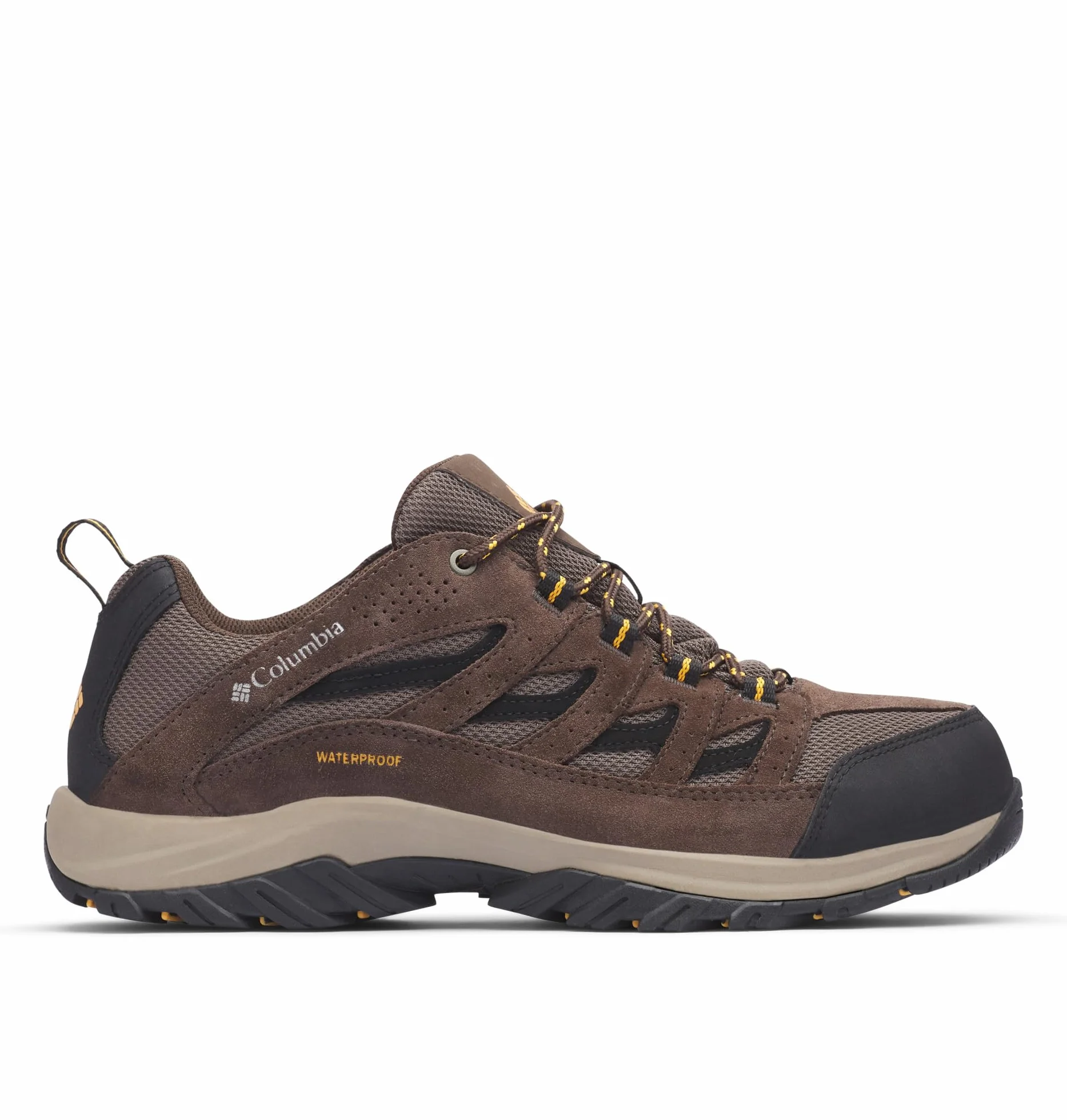 Columbia Crestwood Wp, Zapatillas De Trekking Hombre, Mud Squash, 42.5 EU