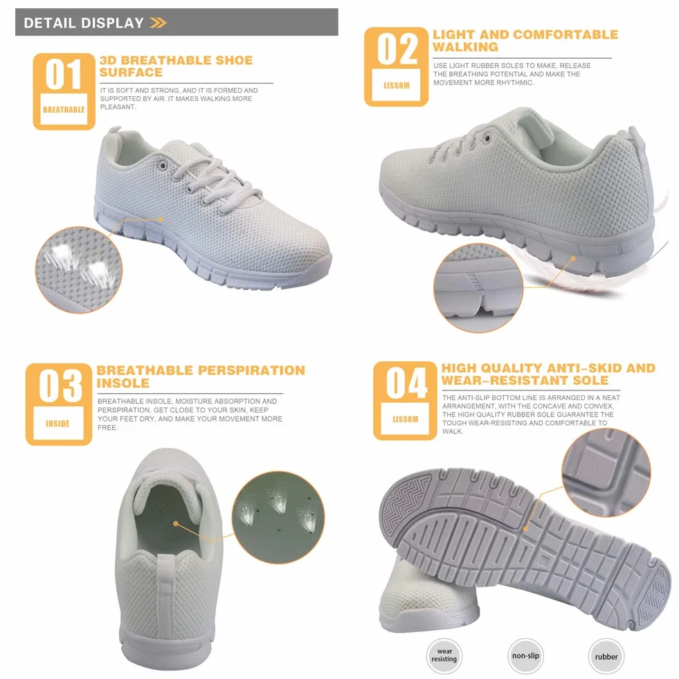 POLERO Zapatos de Cordones para Mujer Zapatos Deportivos Zapatillas de Malla de Aire Transpirables Planas Zapatillas de Deporte para Correr Zapatos para Caminar Casuales