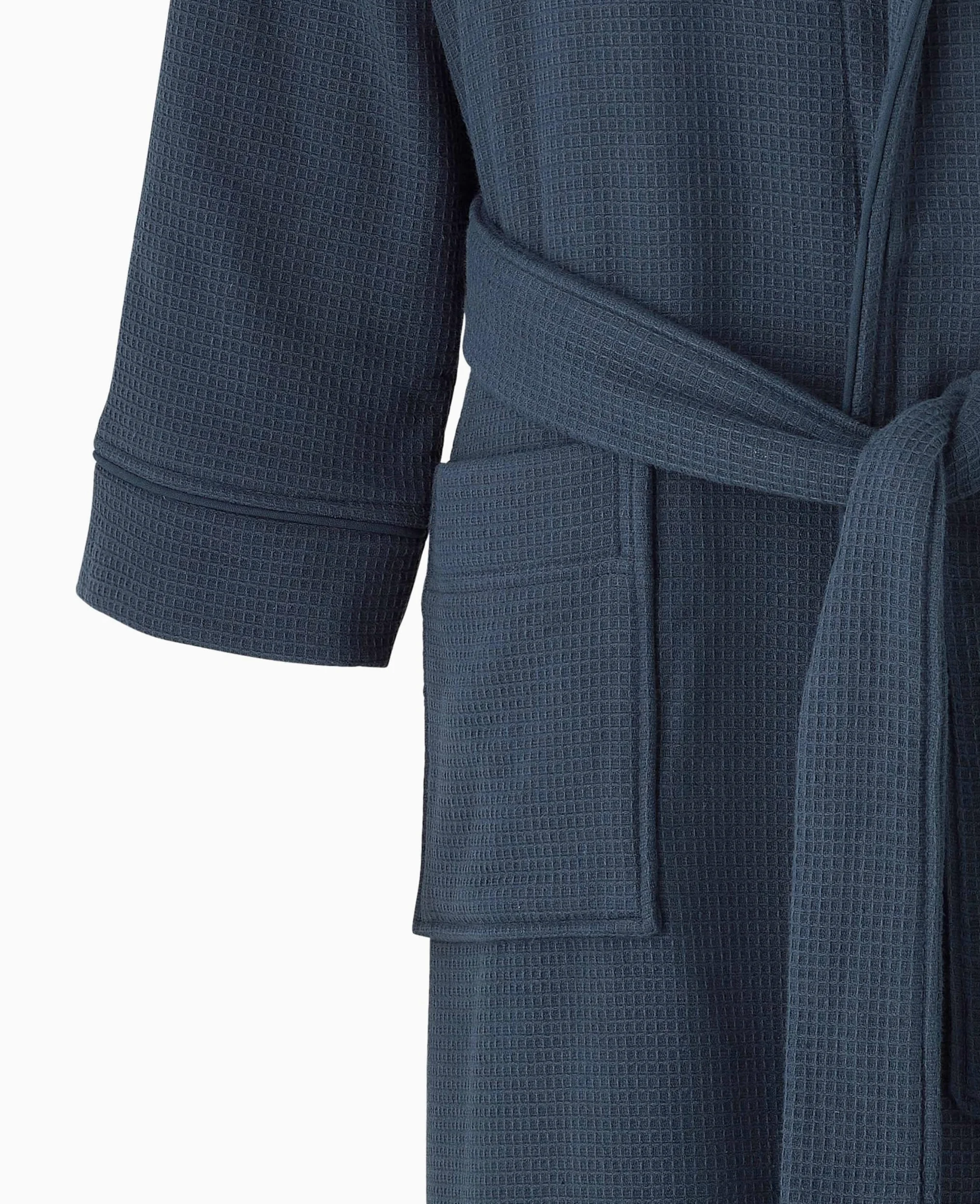 THE SAVILE ROW COMPANY LONDON Albornoz de algodón de lujo para hombre con forro de algodón de rizo
