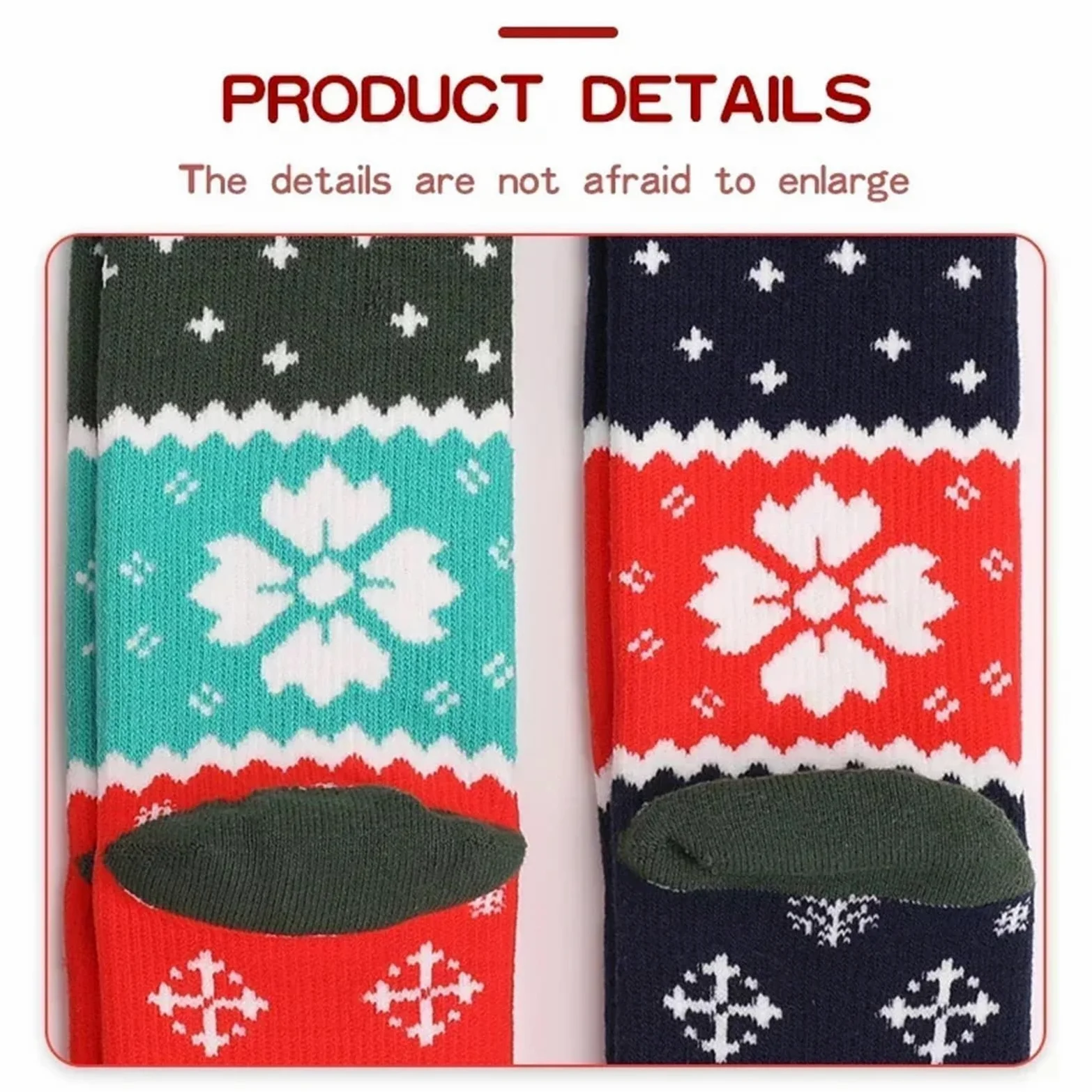 Calcetines de esquí for niños, cálidos, térmicos, for deportes invierno, largos, gruesos, algodón, for Navidad Para Esquiar, Snowboard