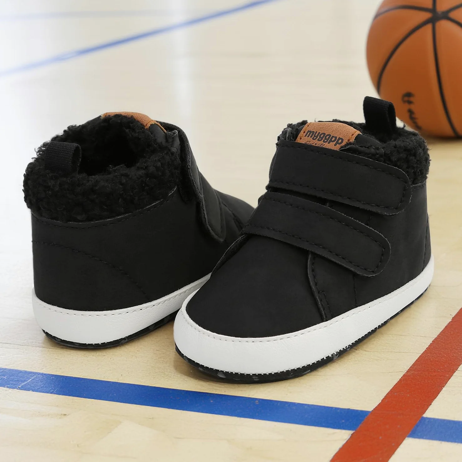 Zapatillas unisex con suela suave para bebés de 3 a 18 meses