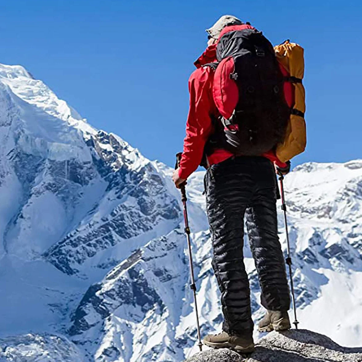 Naturehike Pantalones Gruesos de Invierno de Esquí Térmicos Plumón Calientes a Prueba de Viento
