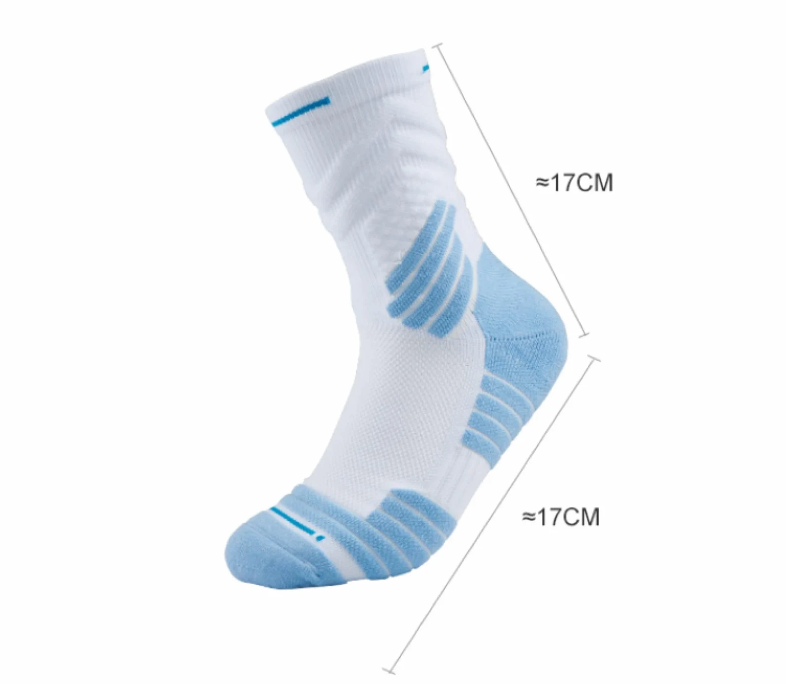 Calcetines Cortos Calcetín Calcetines Tobilleros Calcetines Deporte Calcetines De Baloncesto Para Hombre, De Tubo Medio, De Caña Alta, Para Deportes, Fitness, Toalla Para Correr, Parte Inferior, Calce