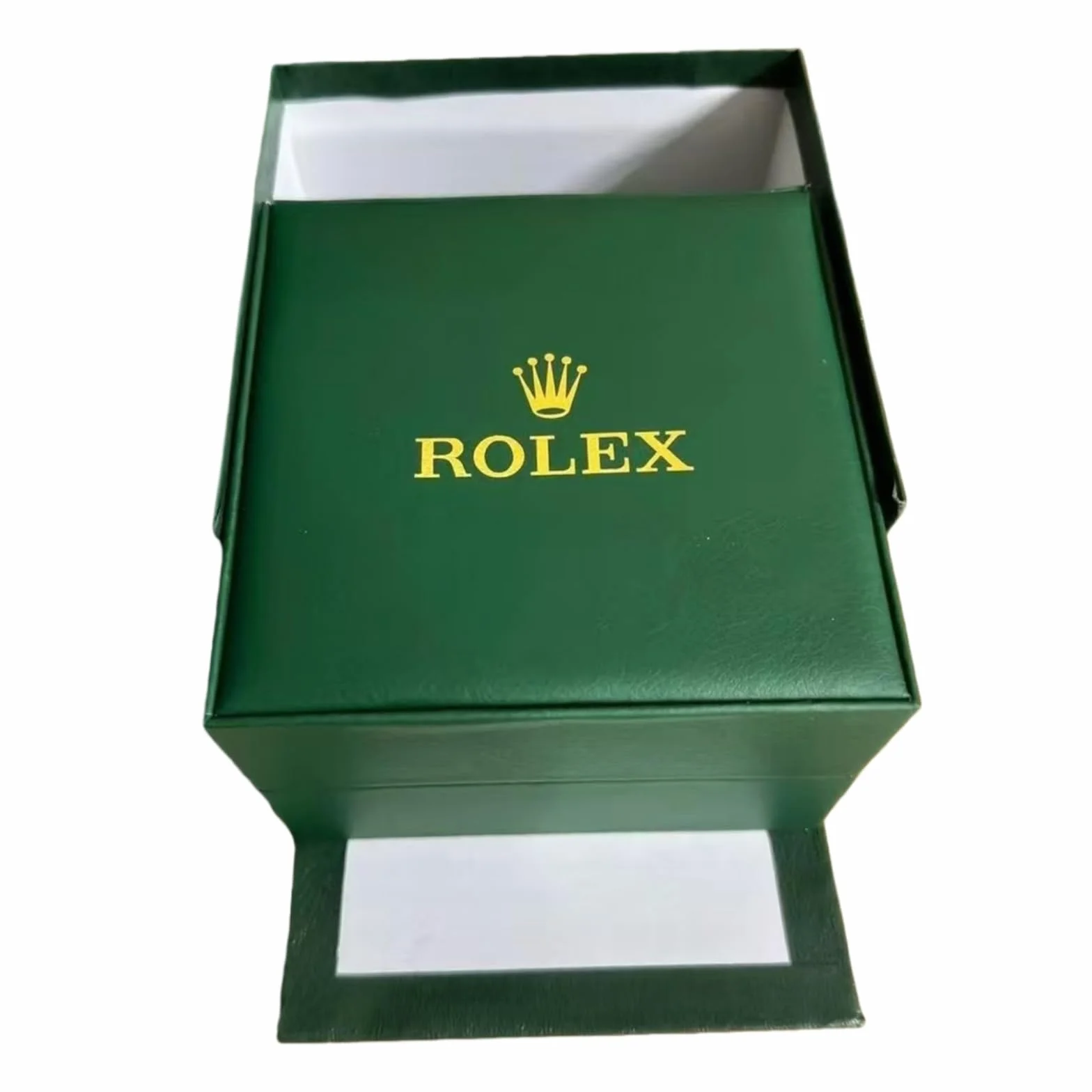 Compacta Vitrina Reloj Verde Única Ranura Caja Protección Soporte Rolex Box