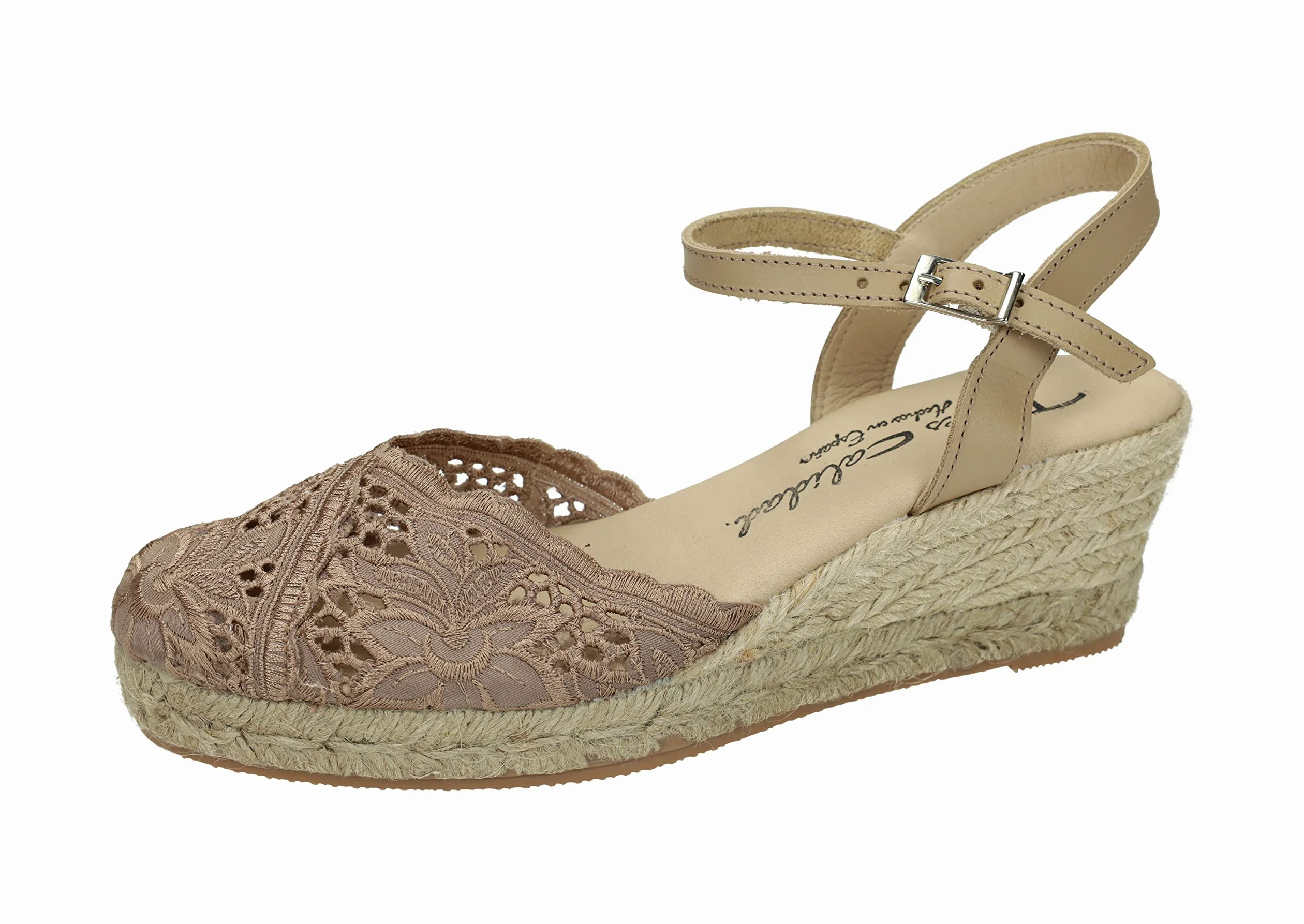 TORRES 5004 Zapatillas DE Encaje Mujer Alpargatas