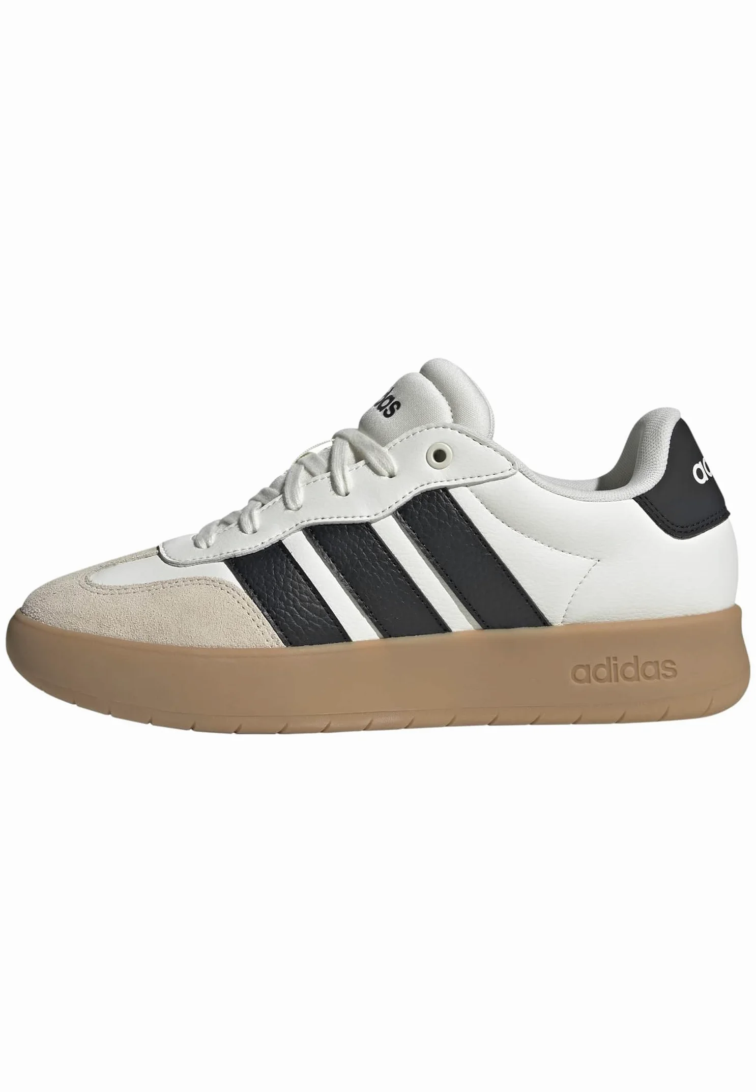 adidas Hombre Barreda Shoes, Off White/Core Black/Gum 3, 48 EU