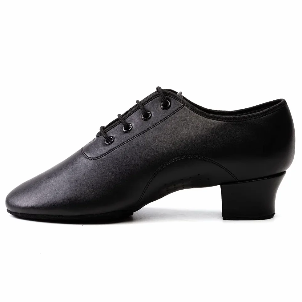 HIPPOSEUS Zapatos de Baile Latino para Niños y Hombres Zapatos de Suela Partida Zapatos de Baile de Salsa Tacón Bajo
