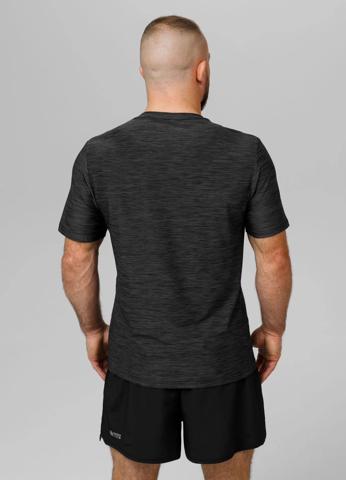 PITBULL Camiseta deportiva para hombre Hilltop Performance Pro+ 190 g/m², transpirable, de secado rápido, elástica, para fitness y entrenamiento, camiseta deportiva
