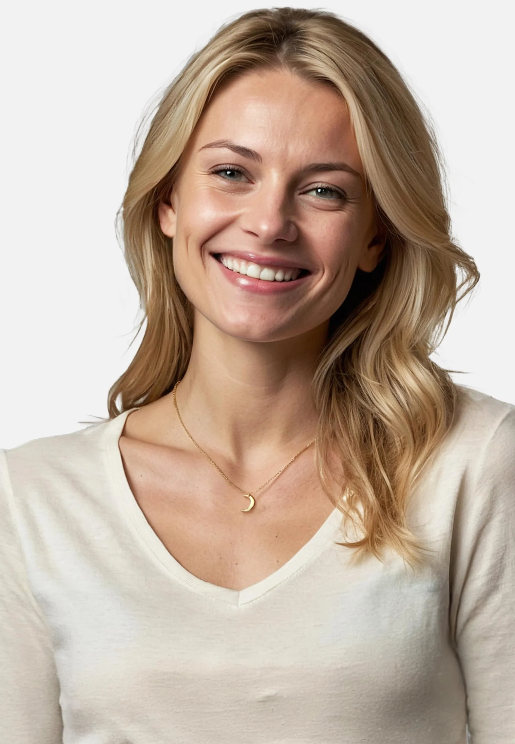 Sofia Milani - Collar para Mujeres en Plata de Ley 925 - Colgante de Luna