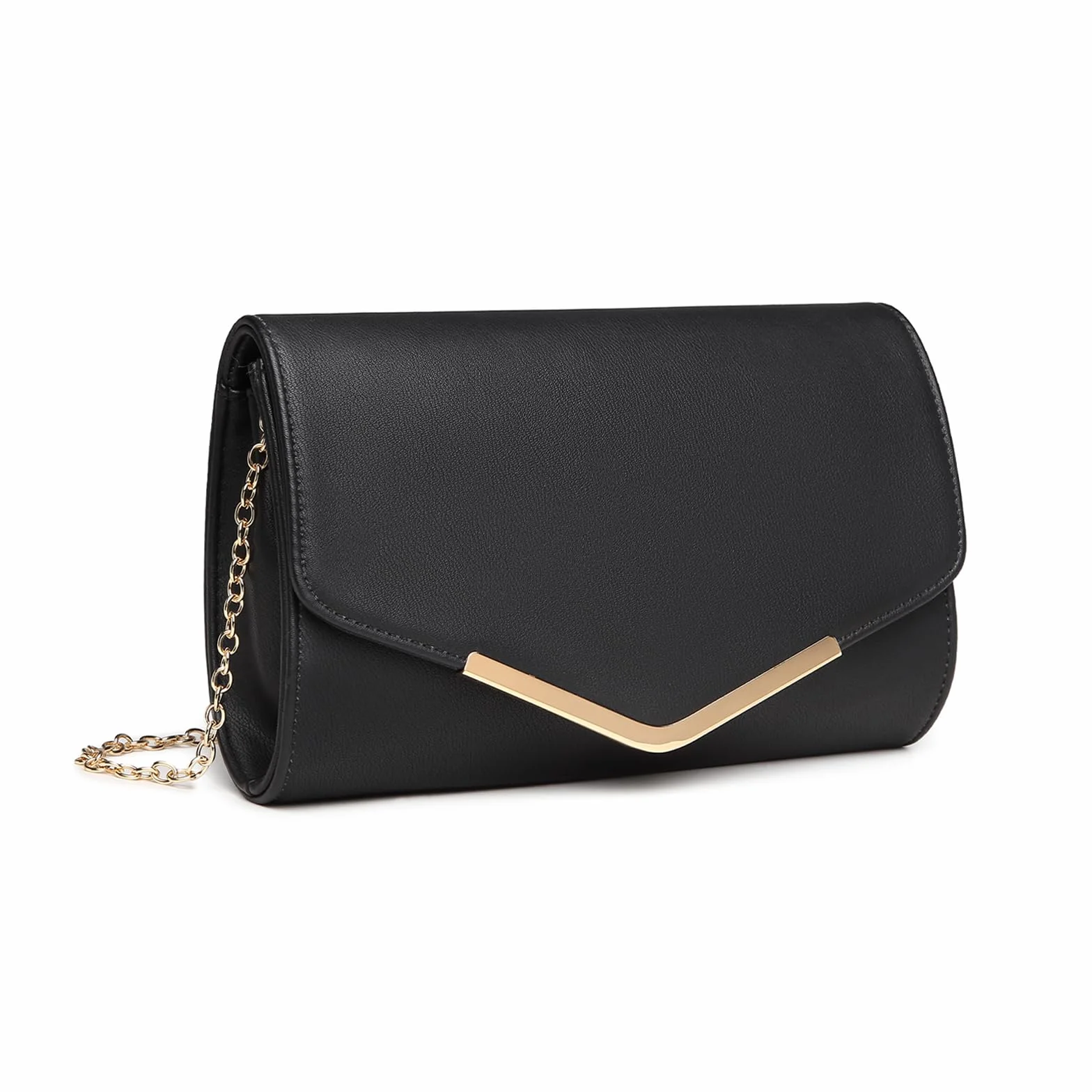 Miss Lulu Bolso Mujer Bandolera Pequeño, Clutch para Fiesta - Ideal para Fiestas y Movilidad Diaria - Con Espacio Especial para Teléfono - Duradero y Estiloso