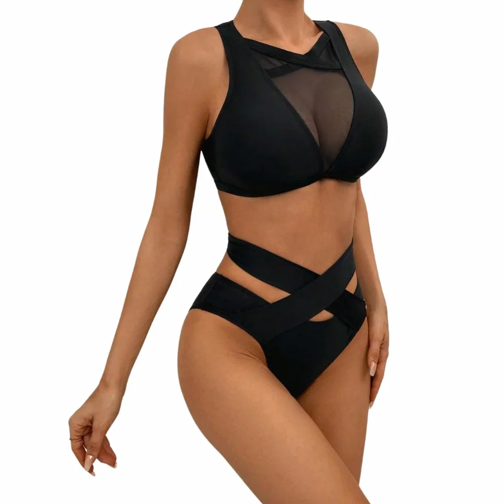 Rand Ropa Pole Dance Mujer, Top Deportivo Shorts de Cintura Alta para Pole Sport