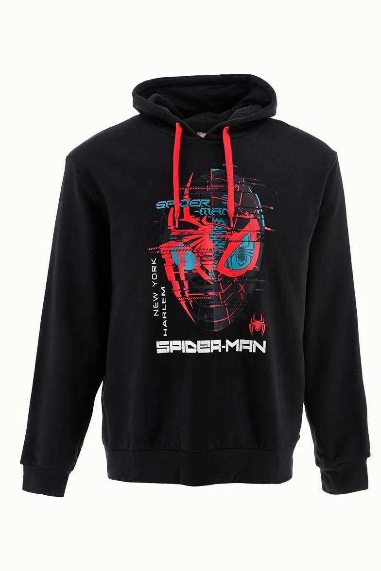 Sudadera Marvel Spiderman Hombre Diseño Clásico Capucha