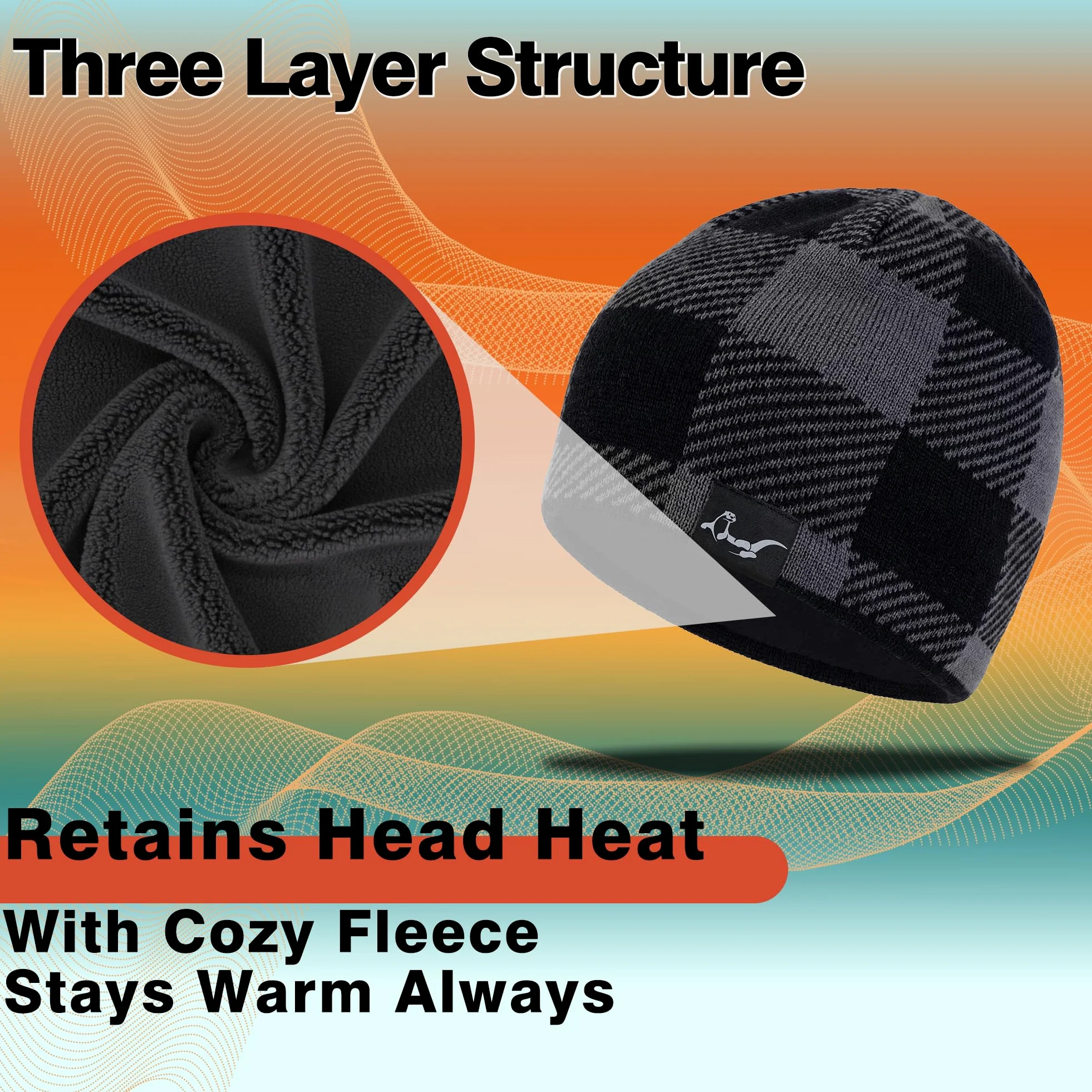 OTTERSHELL Beanie Hats - Gorrita Unisex Adulto