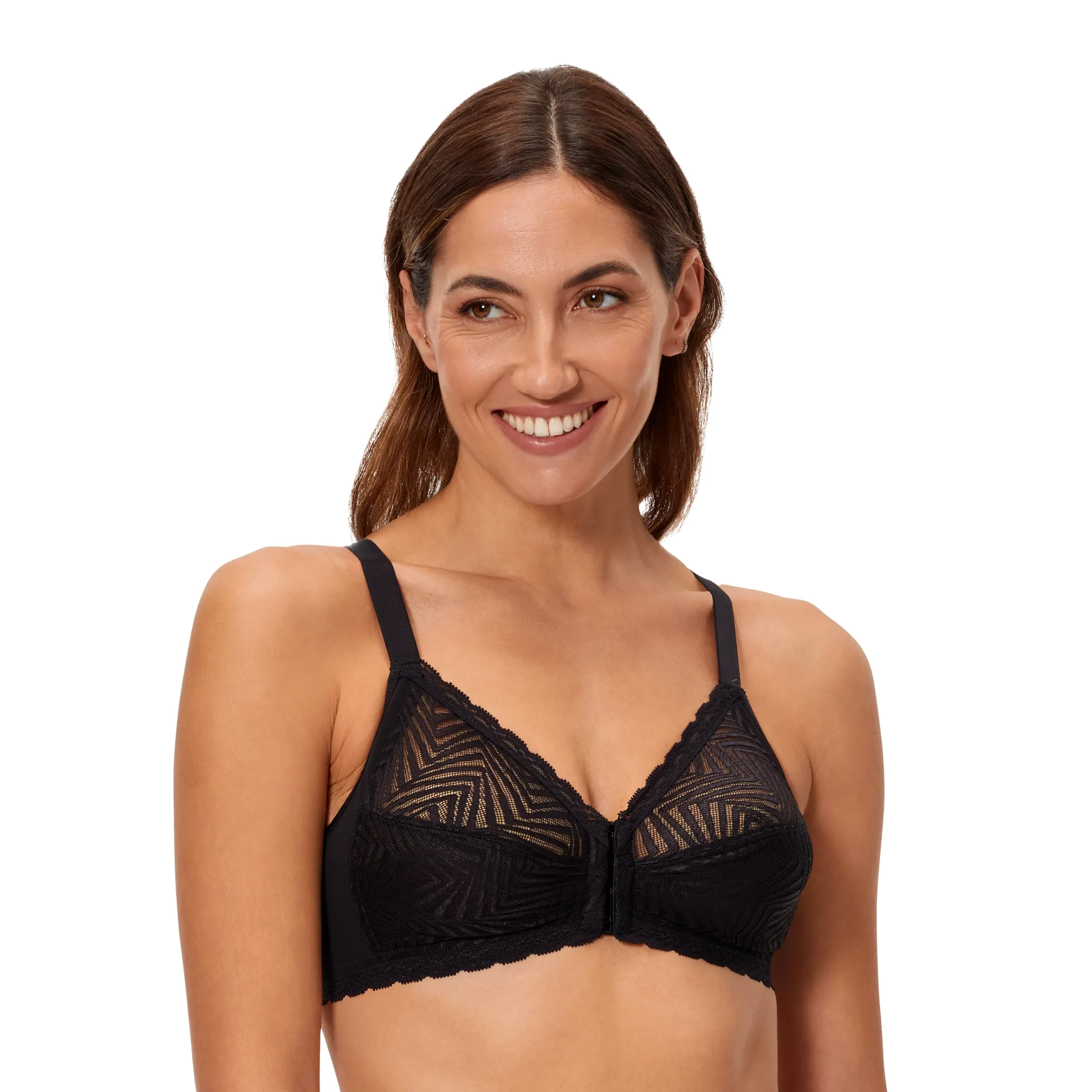 Playtex Sin Aro con Apertura Delantera Ideal Posture Bra Mujer (Pack de 1)