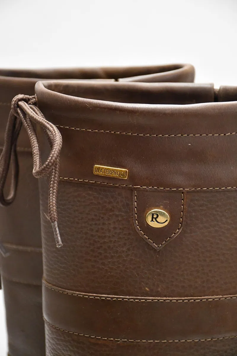 Rhinegold Beaumont - Botas de campo impermeables, ajuste estándar de pantorrilla