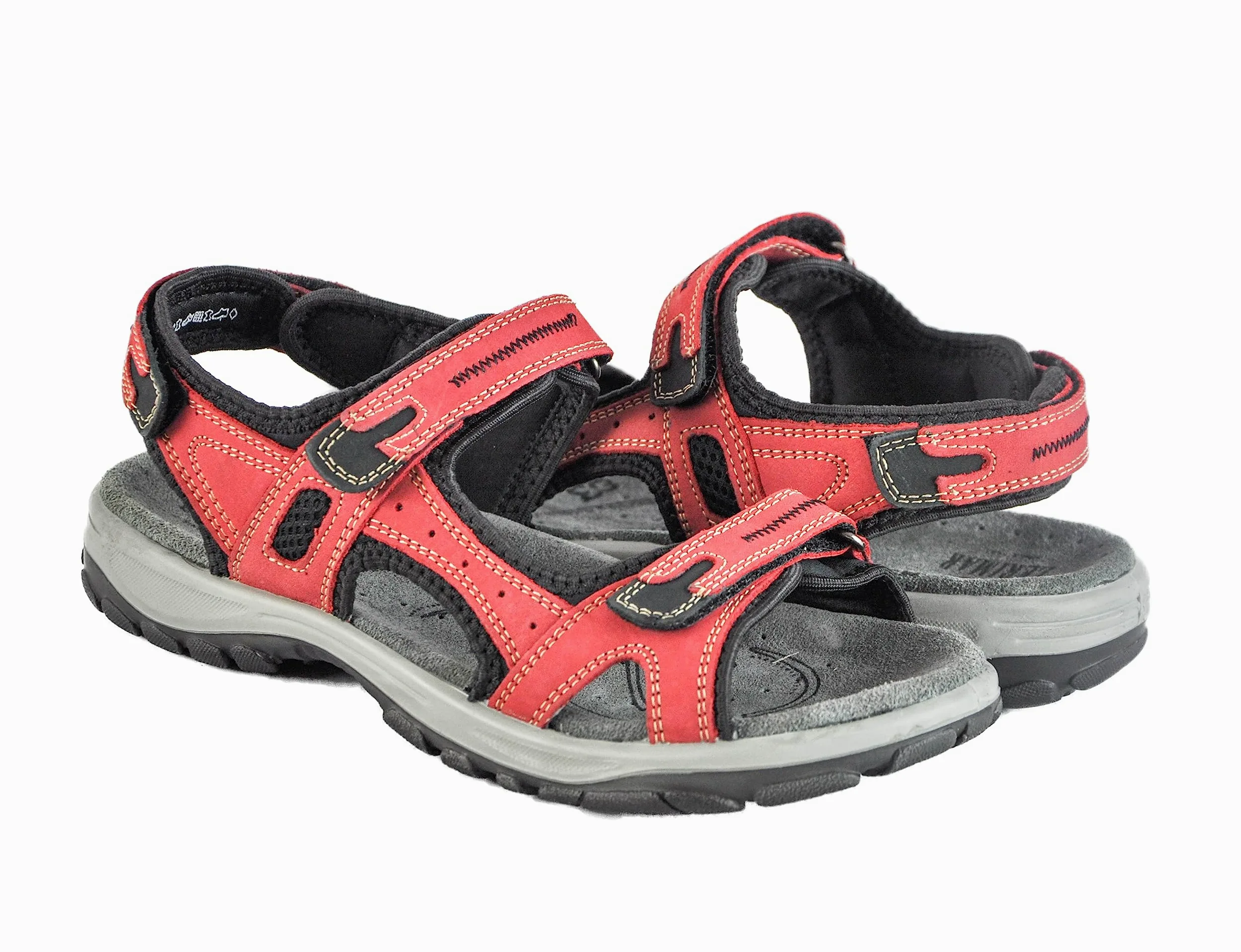Zerimar Sandalia de Mujer de Trekking | Cierre Ajustable | Sandalias Cómodas | Suela de Goma Antideslizante | Correas Ajustables | Forro Interior de Piel | Altura del Tacón 2 cm
