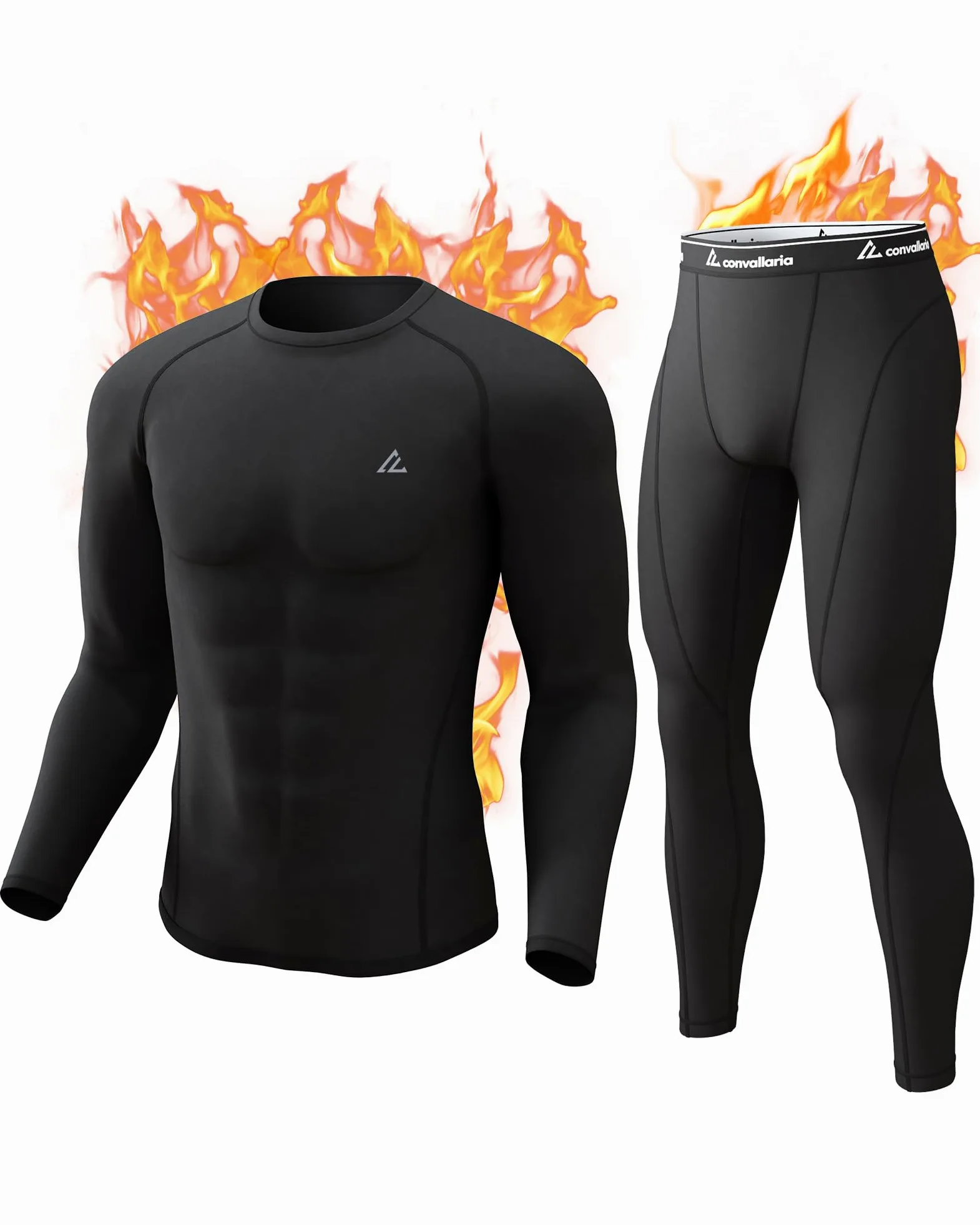 CL convallaria Ropa Termica Hombre Frio Conjunto Termico Hombre Ropa Interior Térmica Hombre Medias Termicas Hombre Invierno