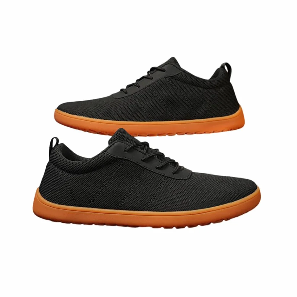Zapatillas Barefoot Hombre Verano Transpirables Minimalistas Barefoot Hombre Casual 37-48 EU Zapatillas de Trail Running Pies Anchos Ligeras Calzado Zapatos para Montaña