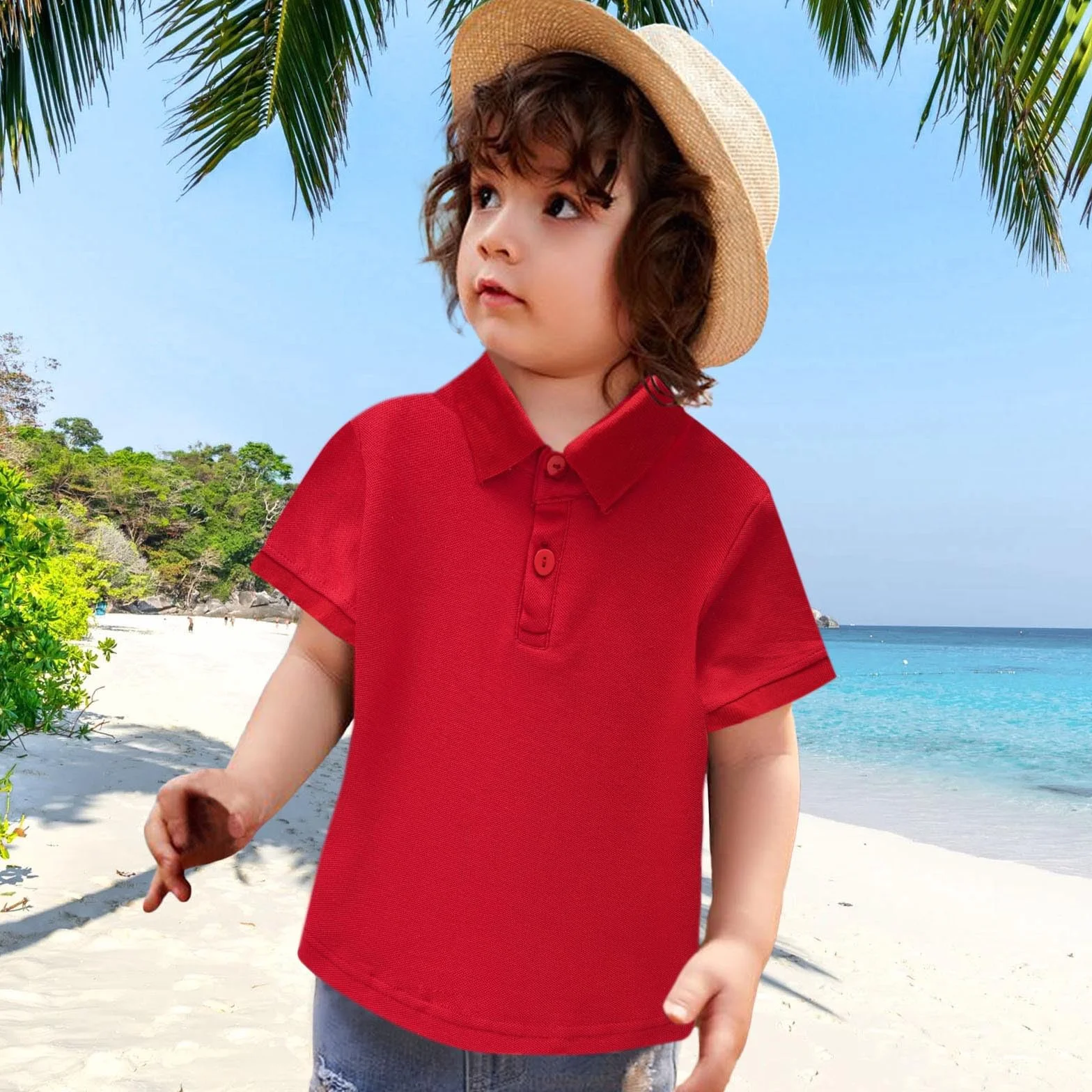 Polo para niños Camisa escolar verano monocolor negro camisas niño manga corta transpirable camisetas niños básico suave top chica ropa divertida regalos camisetas escolares