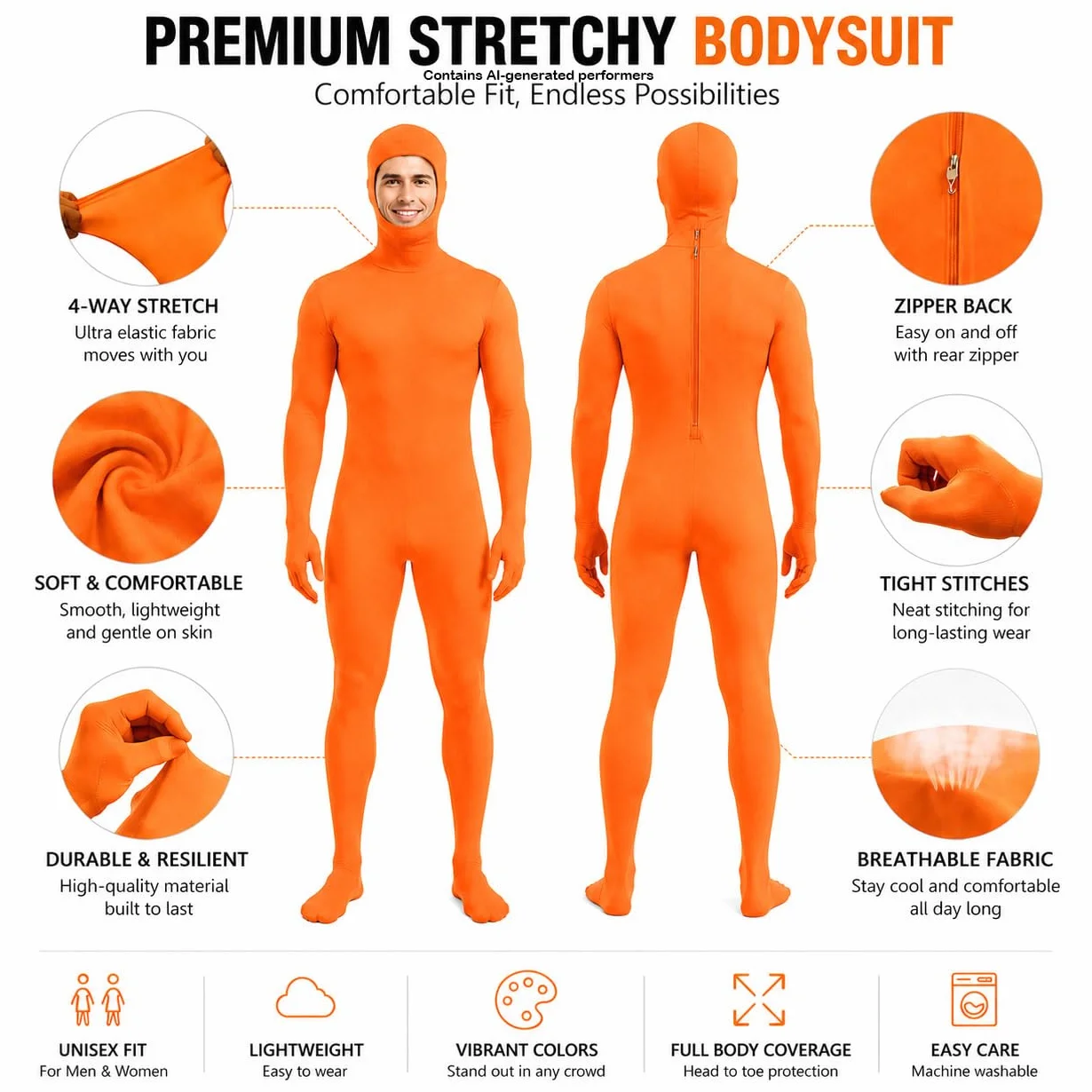 Body z lycry spandex vsvo cara abierto