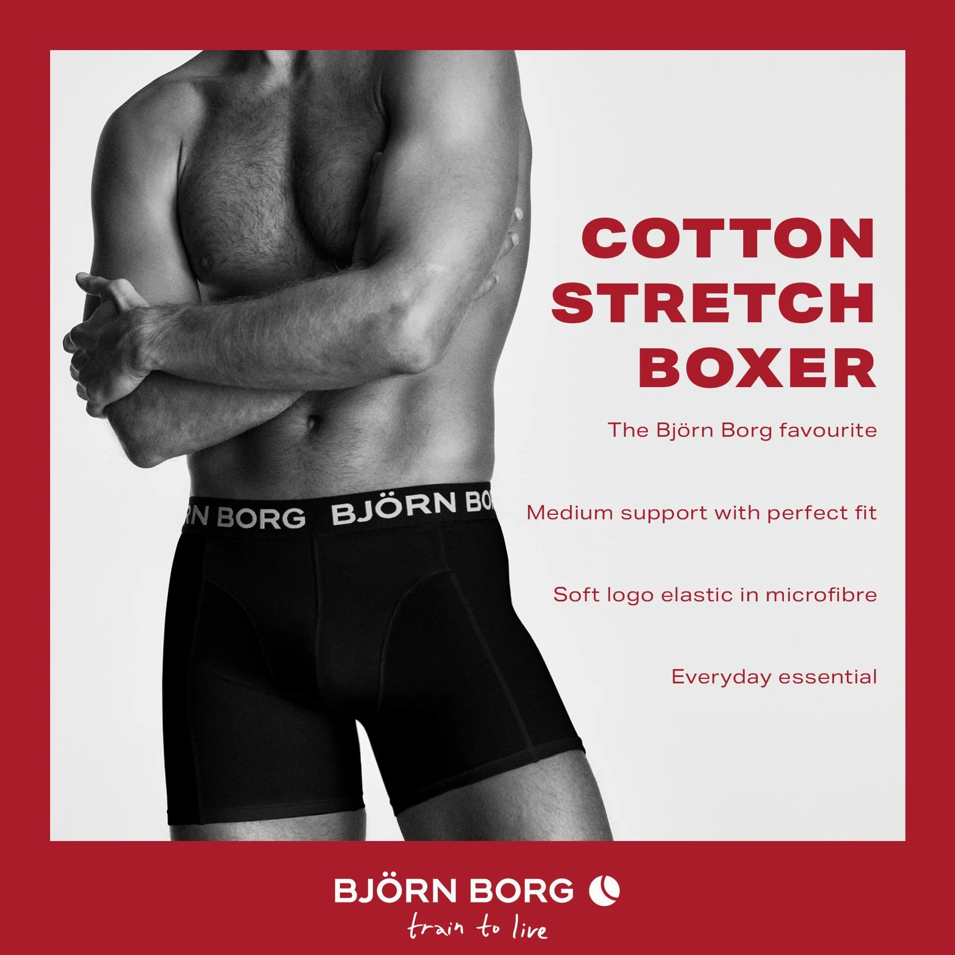 Björn Borg Bóxer (Pack de 5) para Hombre
