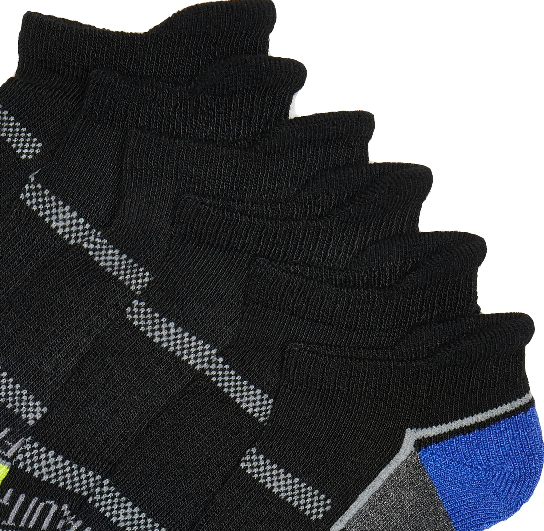 Fruit of the Loom - Calcetines de corte bajo, 6 pares