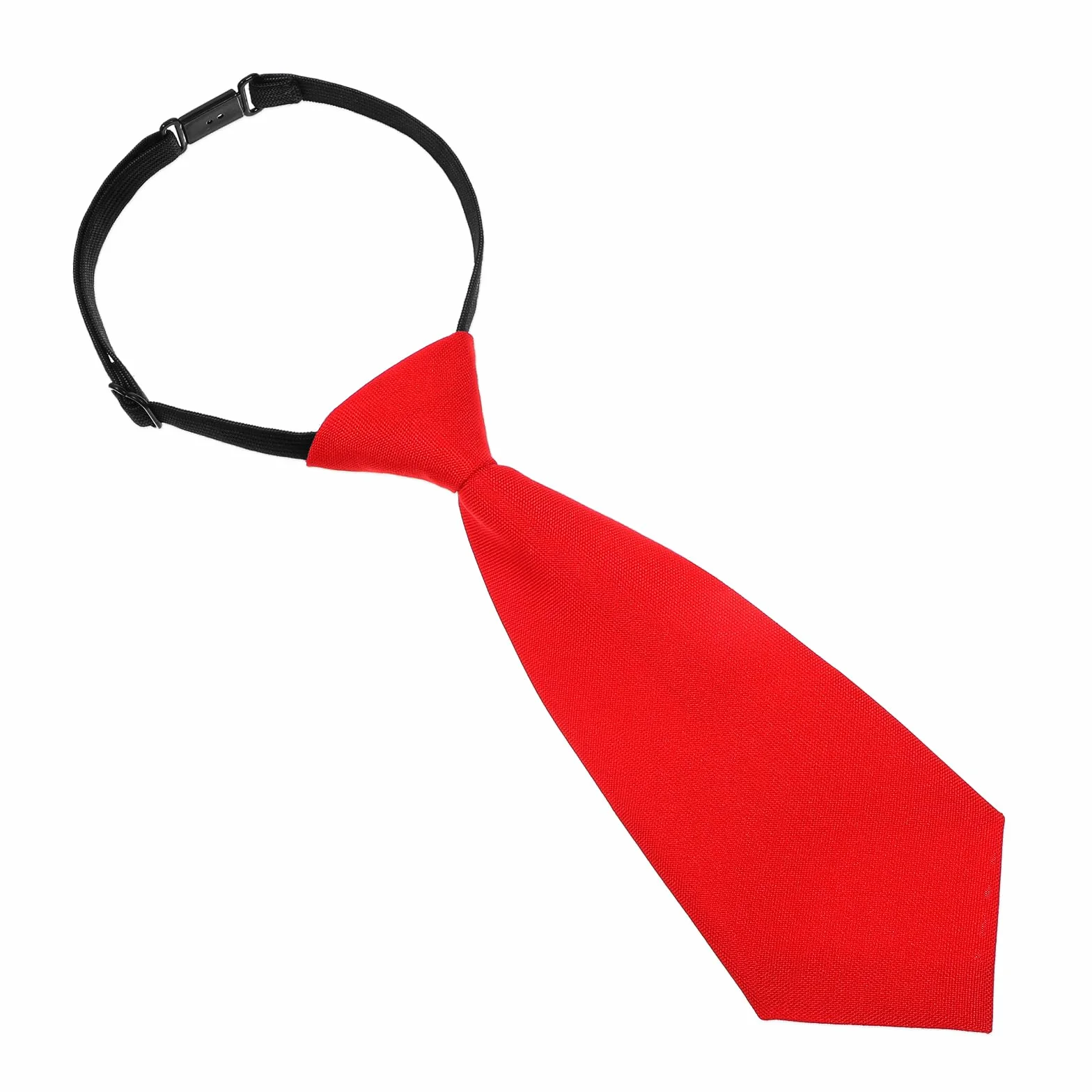 Corbata para niños de 8.6 pulgadas, ajustable, con clip, formal, boda, graduación, uniforme escolar