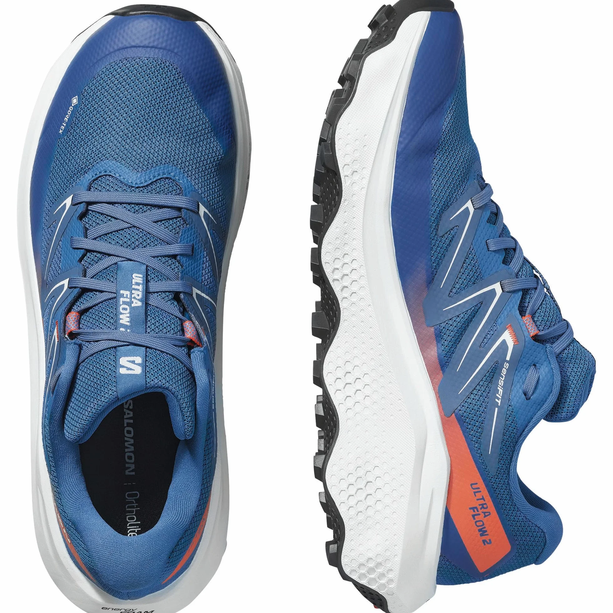 Salomon Ultra Flow Gore-Tex Impermeables Zapatillas de Senderismo, Hombre