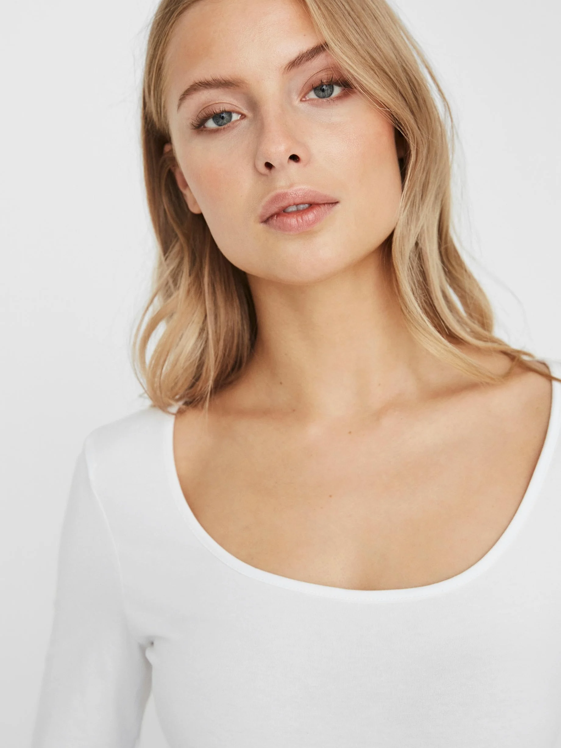 VERO MODA - Camiseta de Manga Larga para Mujer