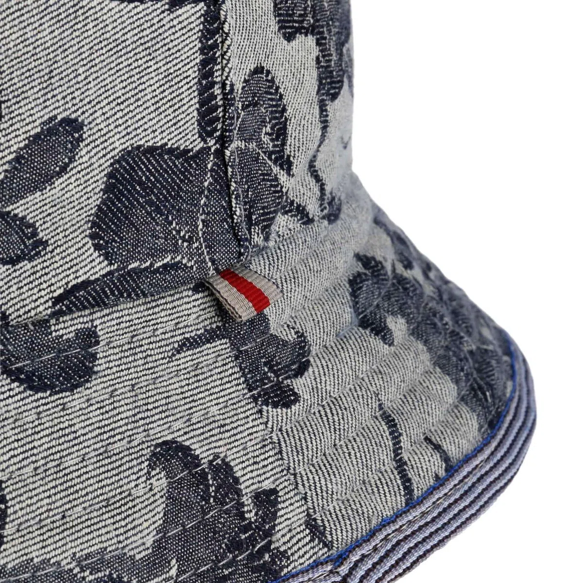 Sombrero Reversible Denim Flowers de Lino Pescador