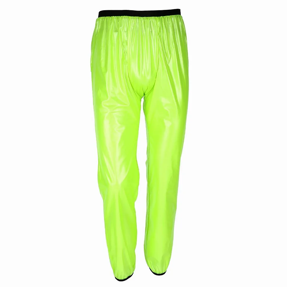 Chubasquero Impermeable Transpirable Bicicleta Unisex Verde S | Traje de lluvia reflectante para ciclismo, chaqueta y pantalón ventilados, material poliéster y TPU, ligero y plegable c