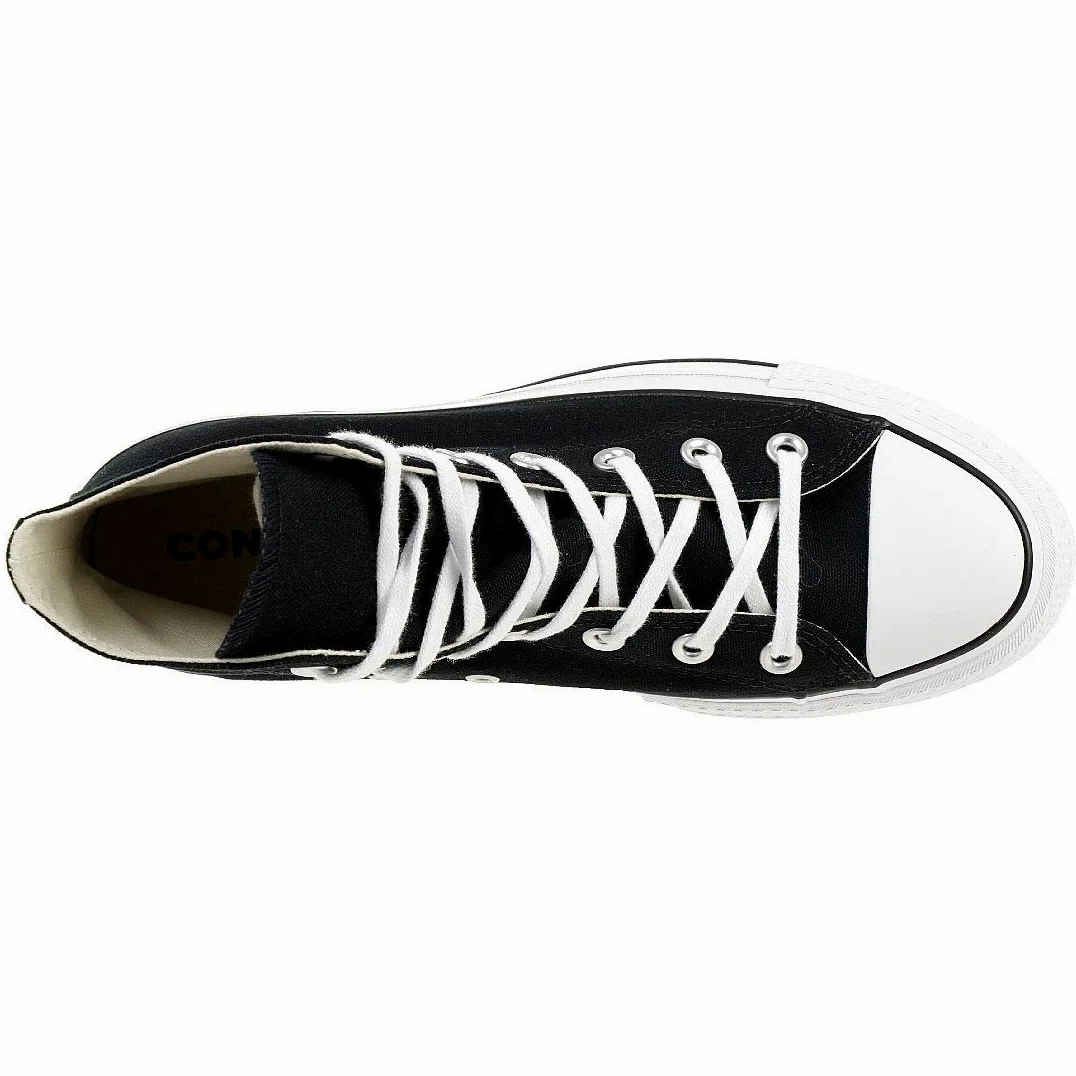Converse Hi Platform 560845C Nero Bianco