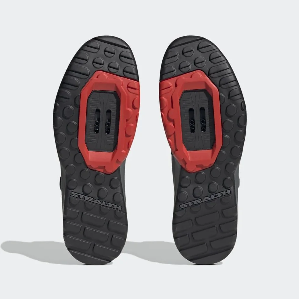 Adidas Five Ten Trailcross Pro Clip-in W Tenis de Bicicleta de montaña para Hombre, Grey Five/Core Black/Red