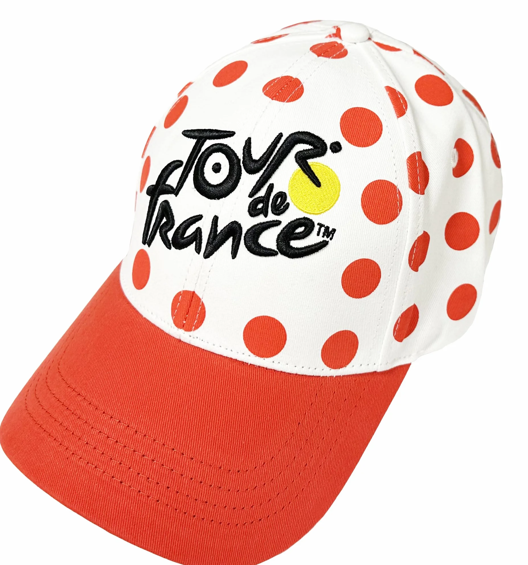 Tour de France Gorra Camiseta Mejor Escalador – Colección Oficial de Ciclismo – Talla ajustable, multicolor