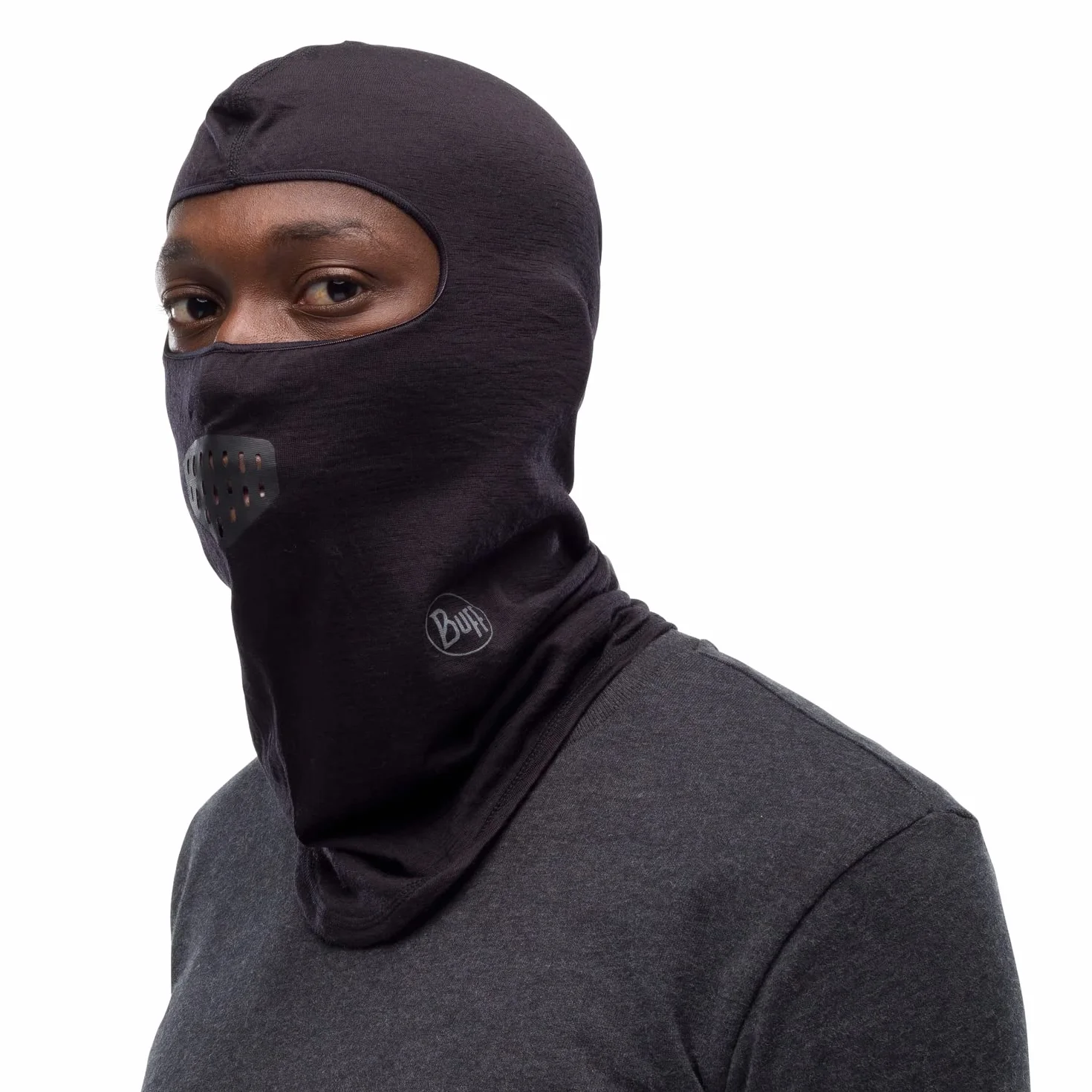 Buff®| Balaclava Merino Lightweight Bufanda Multifuncional 100% Lana Merino, Senderismo, Aire Libre, Sostenible, Ligera, Fina, Hombre Mujer